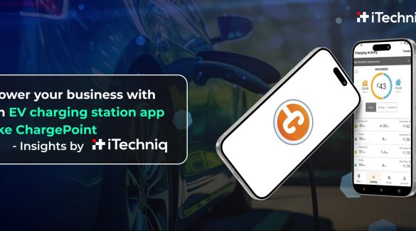 EV charging station app like ChargePoint
